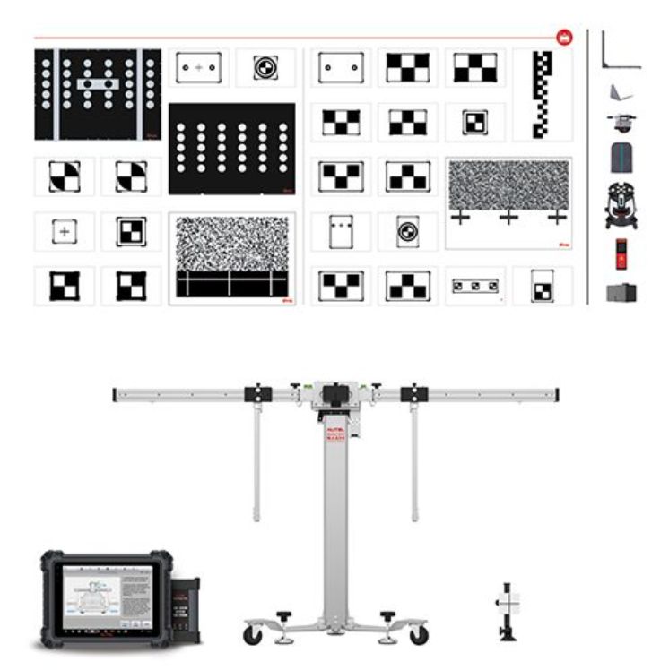 Autel MA600 Mobile Frame ADAS LDW w/ MS909 Tablet Autel MA600 Mobile Frame ADAS LDW w/ MS909 Tablet