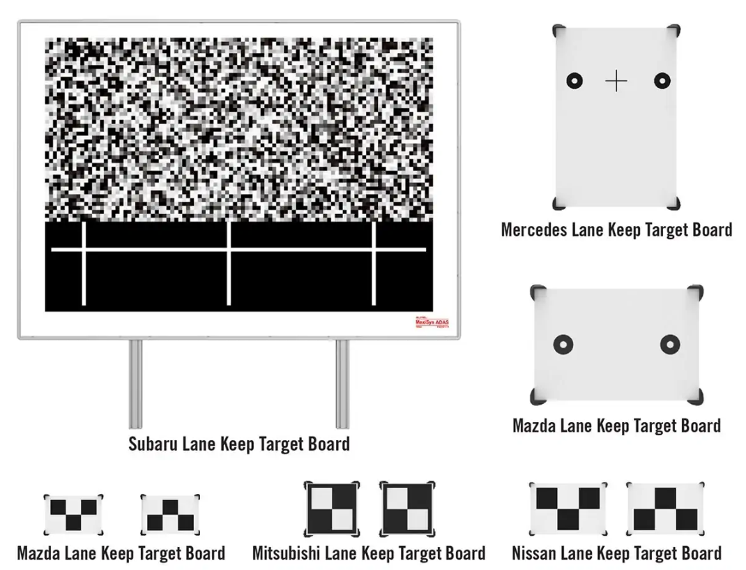 Autel Expansion Set of Targets for LDW Calibration - LDWTARGET2