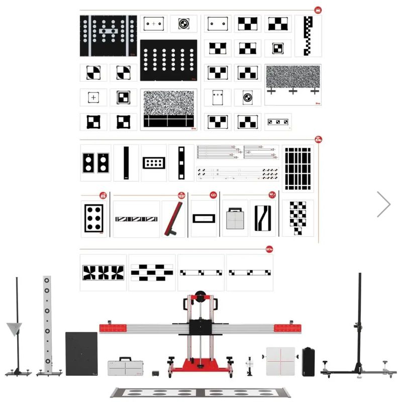 Autel Standard Frame All Systems Calibration Pack: Calibration Components, ADAS Software - AULAS20