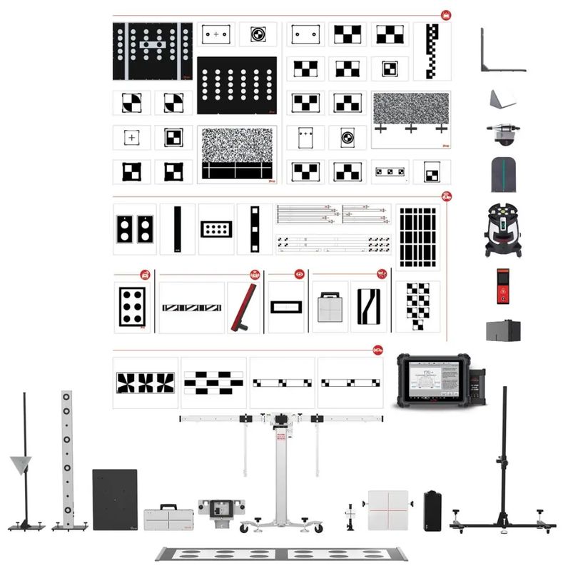 Autel MA600 All Systems: Frame, Calibration Cmpnts, MS909 Tablet and ADAS Upgrade - AULMAS20T
