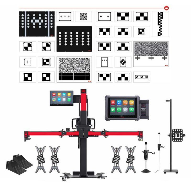 Autel IA900LDWT MaxiSYS ADAS IA900WA with LDW Targets and MSULTRA ADAS Tablet