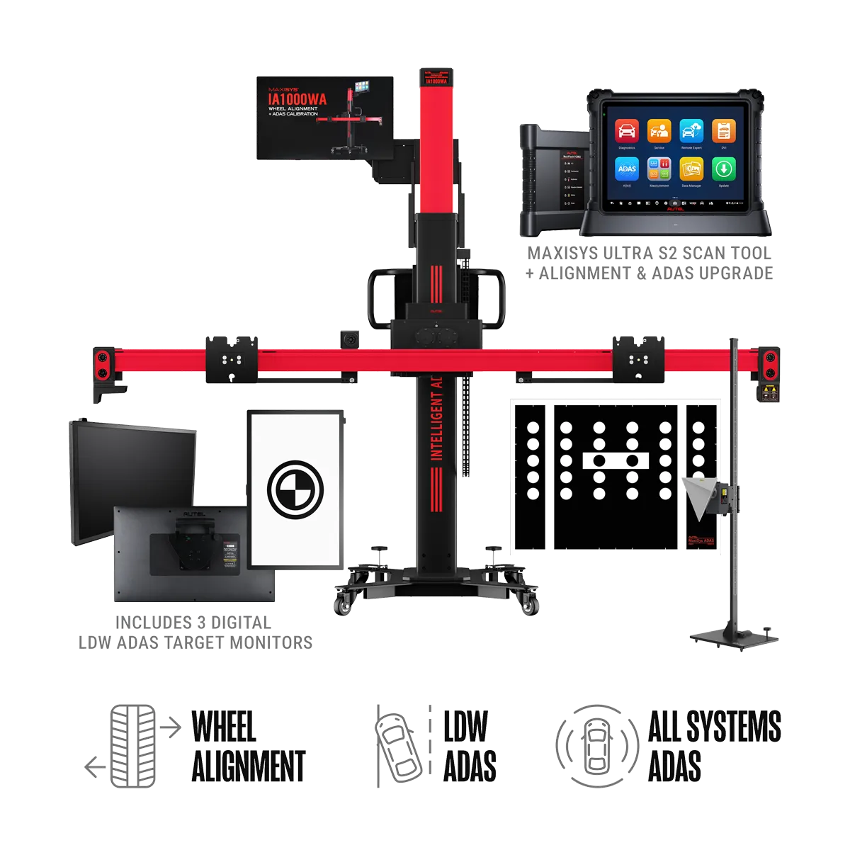 Autel MaxiSys IA1000 Automated Alignment and ADAS System