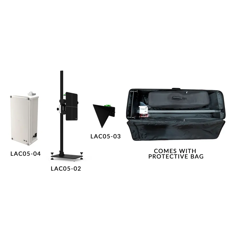 Launch Tech USA Radar 3 in 1 (ACC + Doppler + Corner Reflector) Set with Bags
