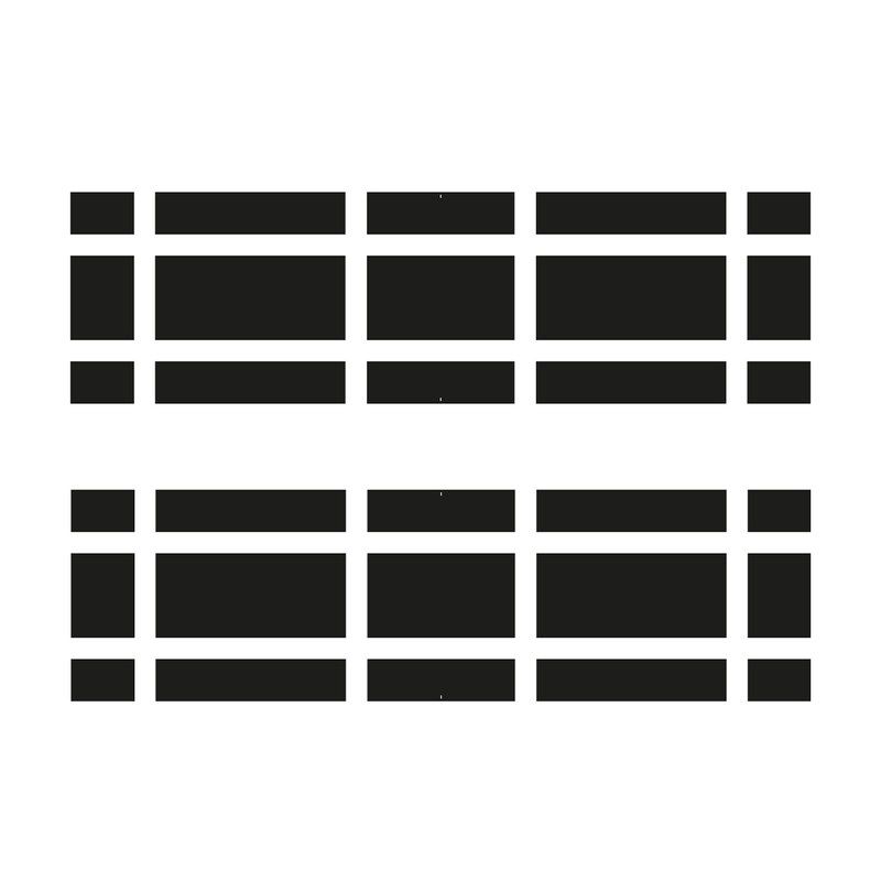 TEXA Pair of 360° camera calibration mats for MITSUBISHI