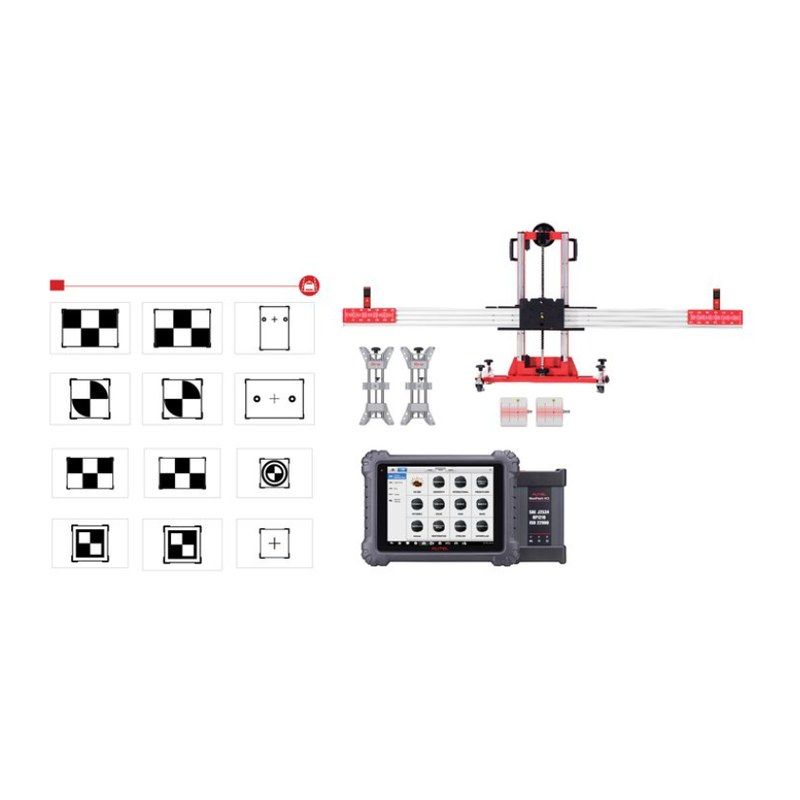 Autel Standard Frame CV ADAS LDW w/ MS909CV Tablet