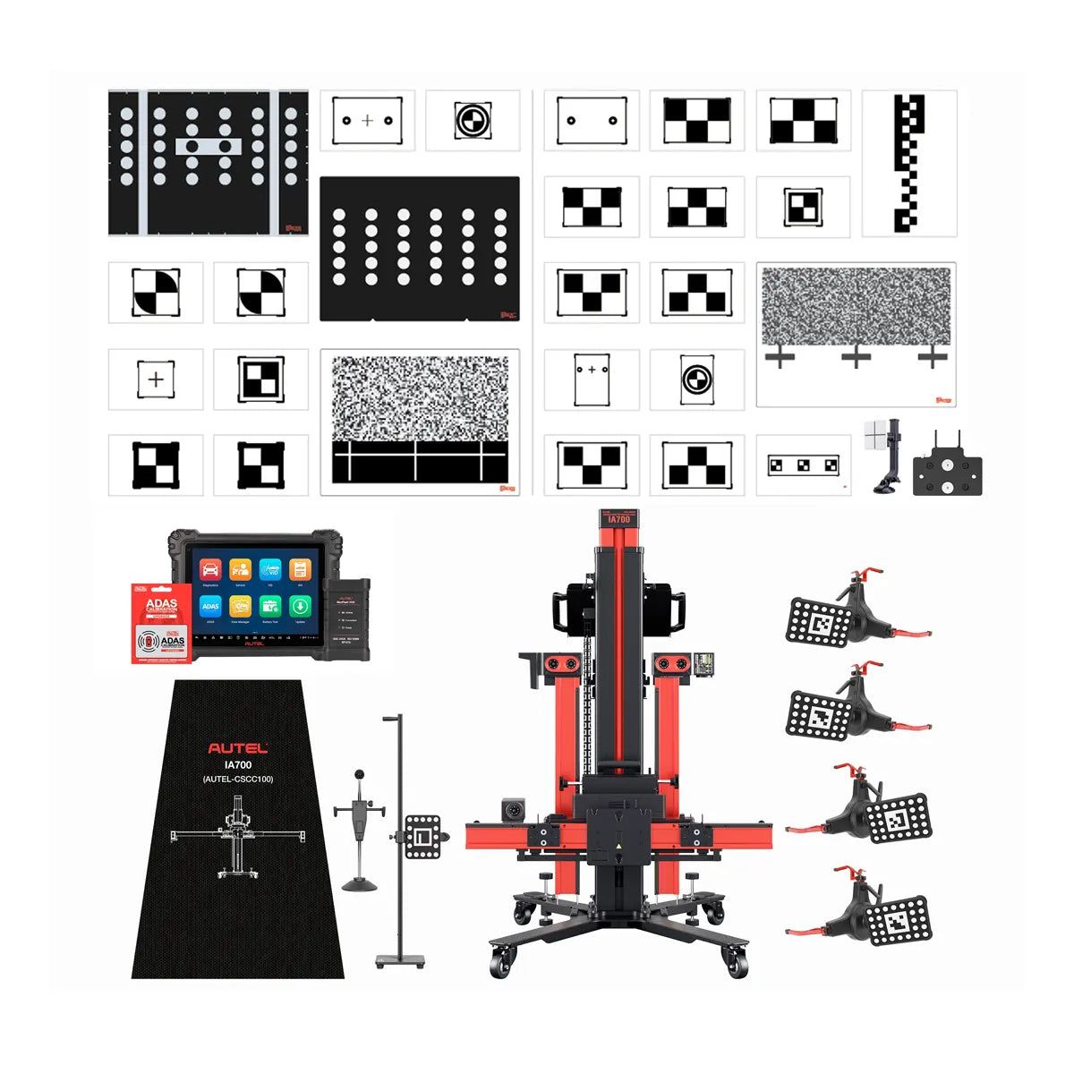 Autel IA700 ADAS LDW System with MS909 Tablet Autel IA700 ADAS LDW System with MS909 Tablet