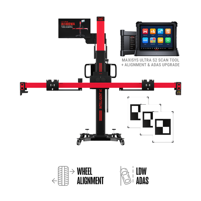 Autel MaxiSYS IA1000LDWT LDW ADAS Calibration System with Ultra S2 Tablet
