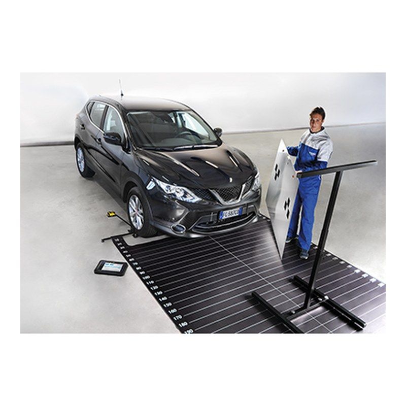 TEXA MAT KIT complete with: - universal mat; - wheel centring brackets complete with laser level