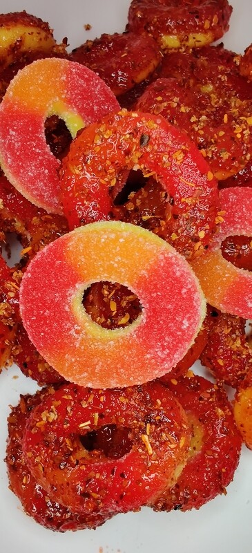 Peach Rings Enchilados