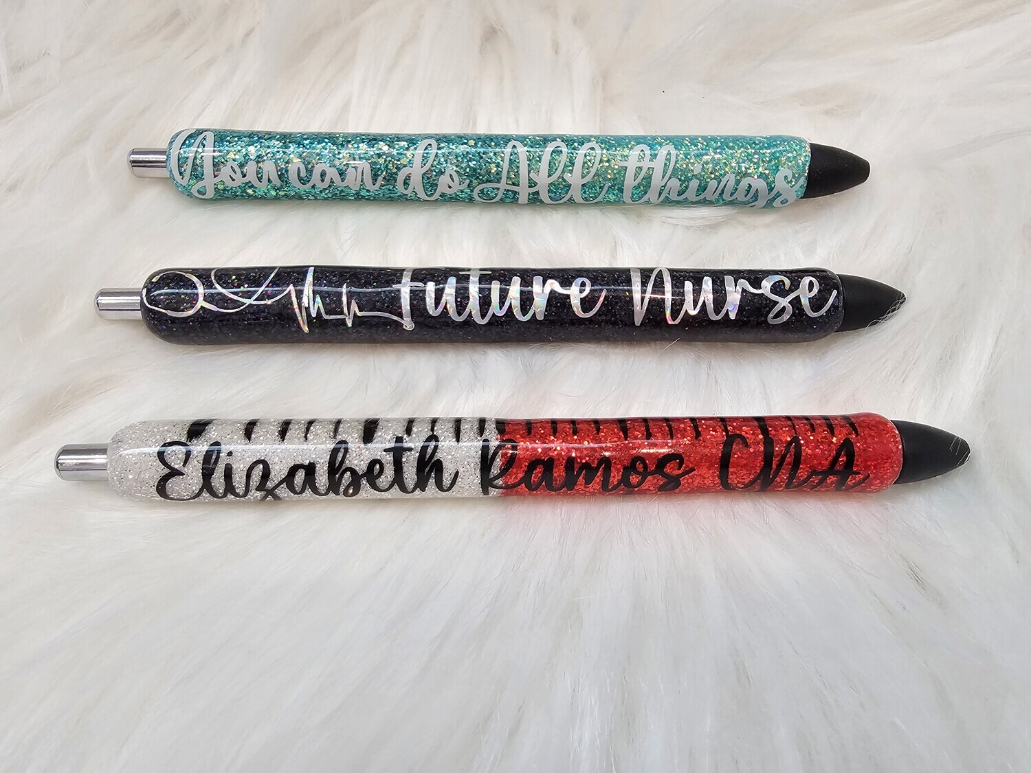 Custom Glitter Pens