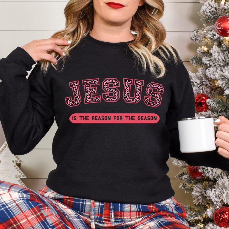&quot;Jesus is the Reason&quot; crewneck