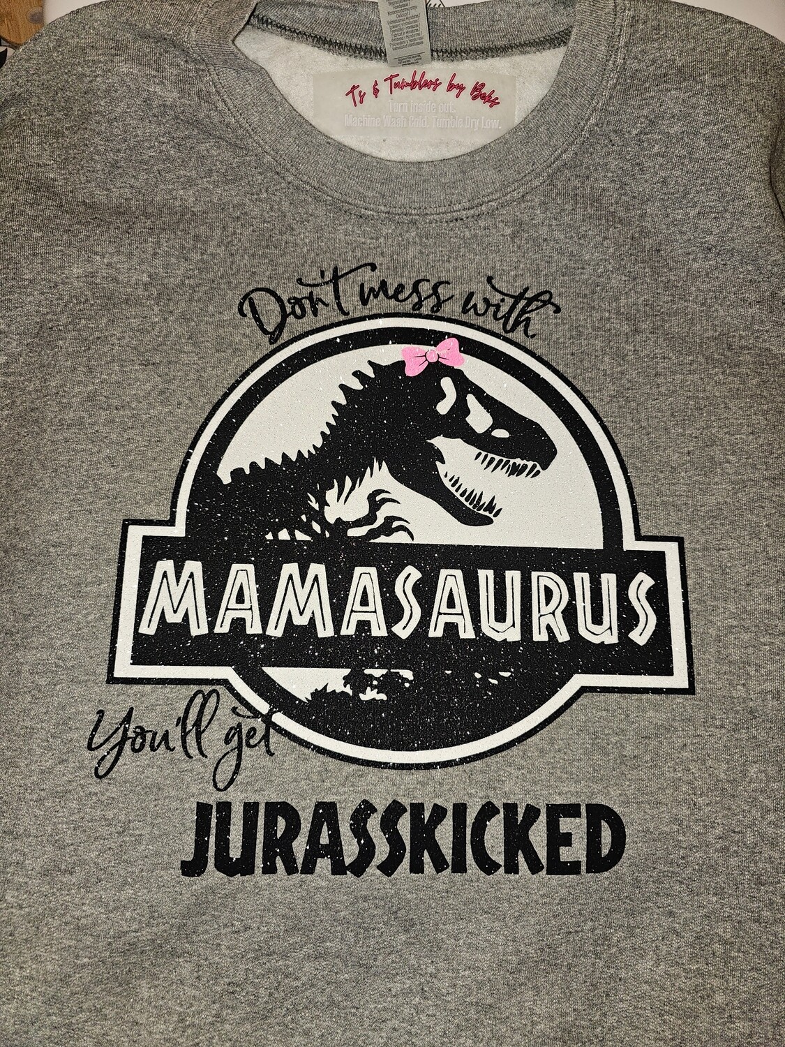 Mamasaurus crewneck