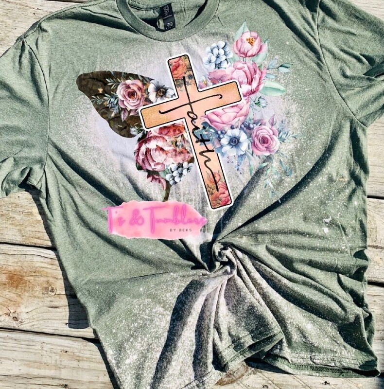 Faith Butterfly Cross