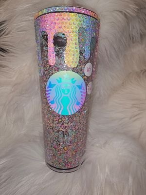 24oz pastel S.B. snowglobe tumbler
