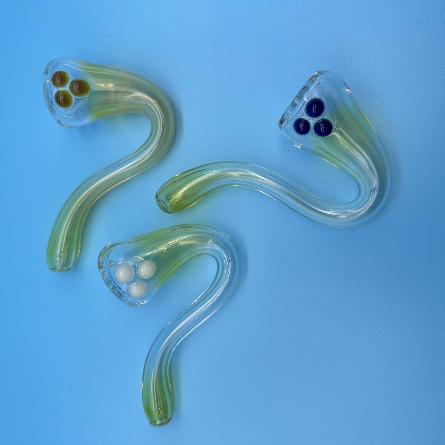 Fumed Sherlock W/Colored dots