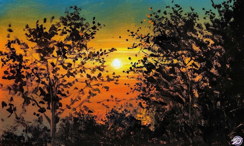 Sunset Painting