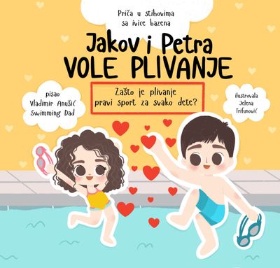 Jakov i Petra VOLE plivanje