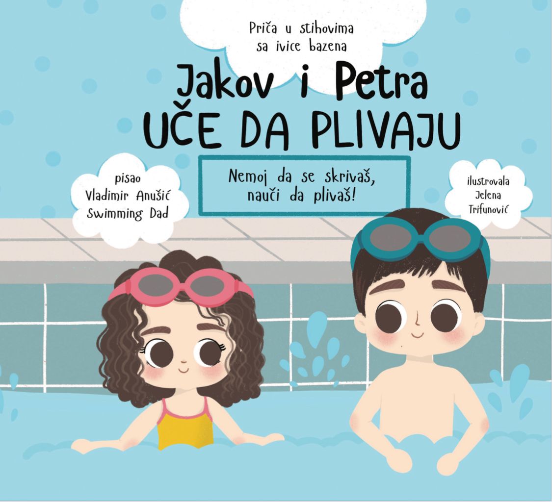 Jakov i Petra UČE da plivaju