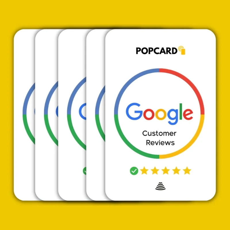 Google review card