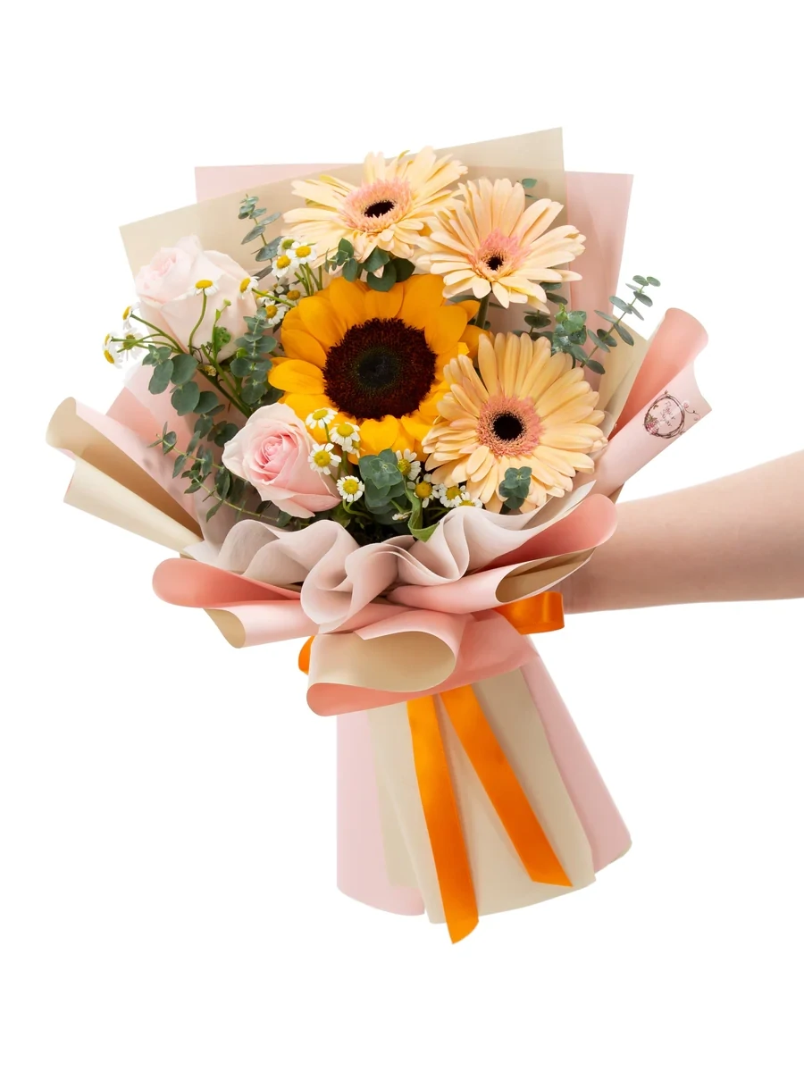 JENNY GERBERA &amp; SUNFLOWER BOUQUET