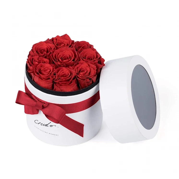 RED ROSE FLOWER BOX
