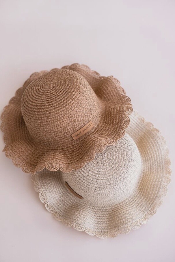 Baby Straw Sun Hat (2 colors)