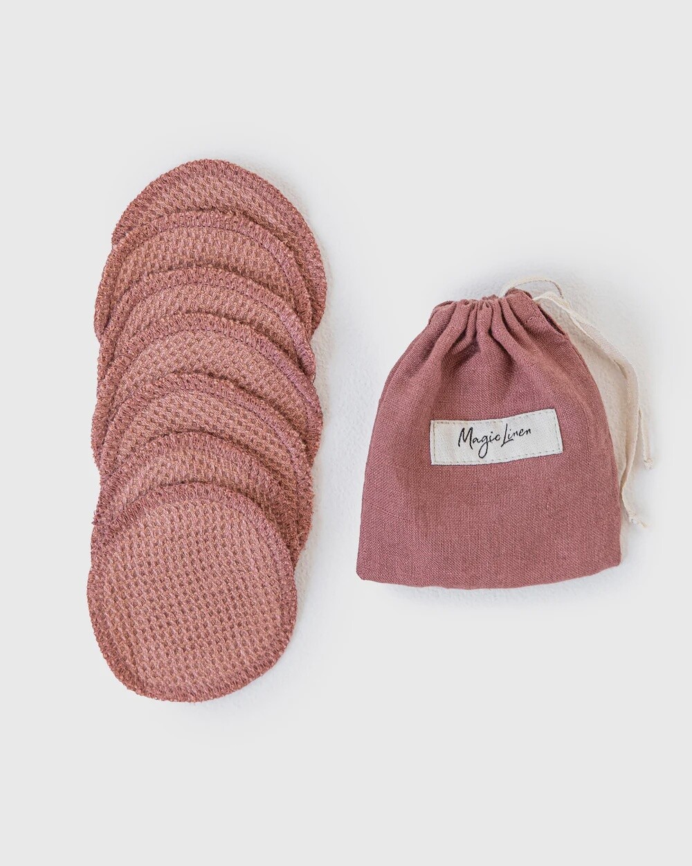 Reusable Linen Face Pads (7 Pcs)