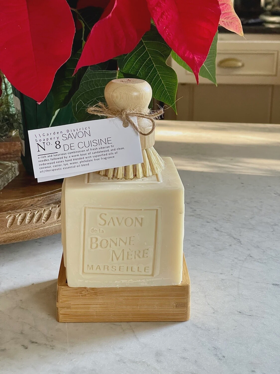 Thy Sweet Grace Savon De Cuisine - French Kitchen Multipurpose 3lb. Soap Block Set
