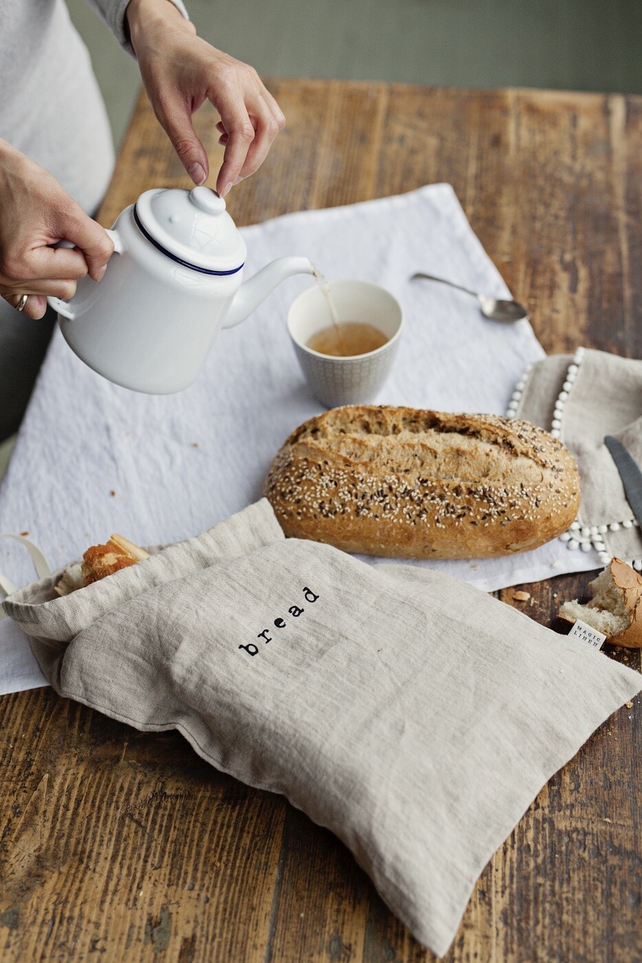 Printed Bread Bag
