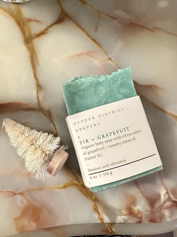 Fir &amp; Grapefruit Artisan Soap