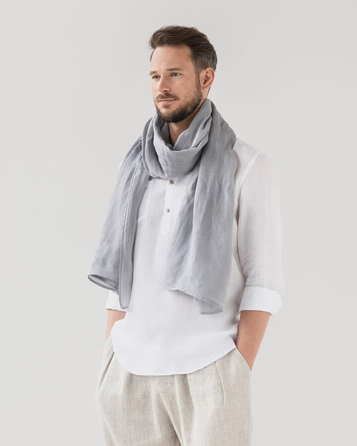 Linen Scarf in Various Colors