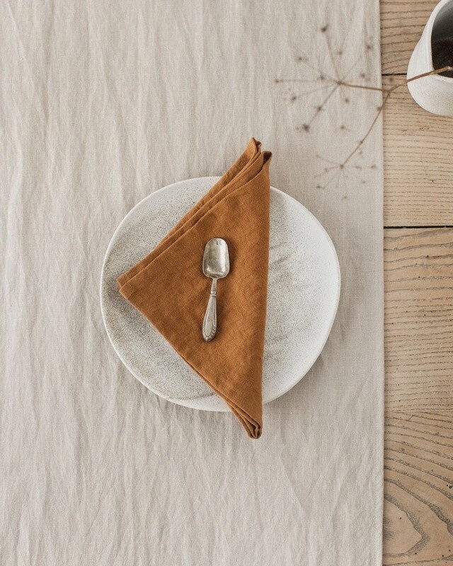 Cinnamon Linen Napkin (Set of 2)
