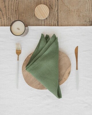 Forest Green Linen Napkin (Set of 2)