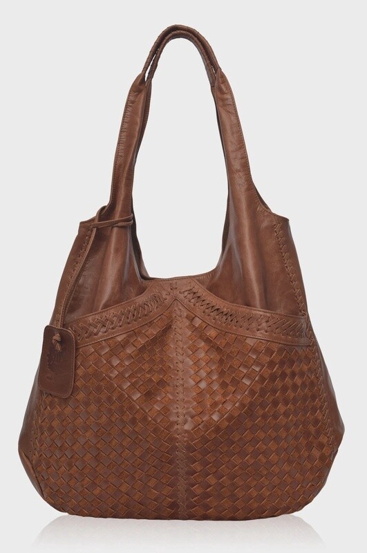 Vintage Camel French Lover Oversized Hobo Bag