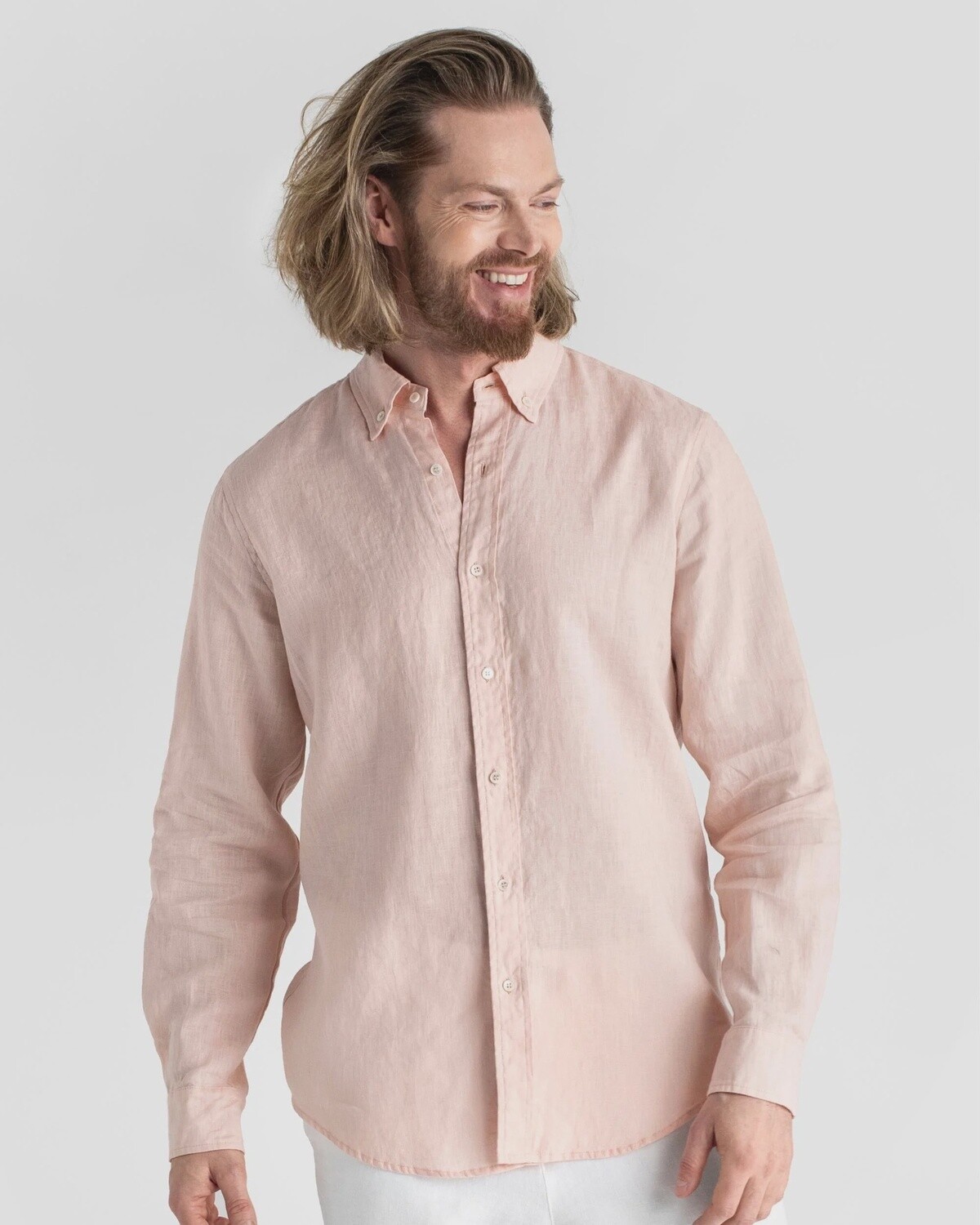 Classic Shirt Wengen In Light Pink