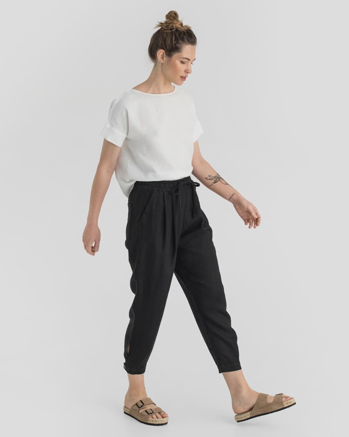 Tapered Pants Montauk In Black