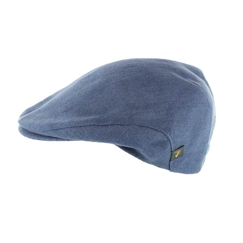 Linen Cap in Blue