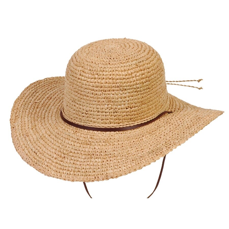 Tuscany Wide Brim Raffia Straw Hat