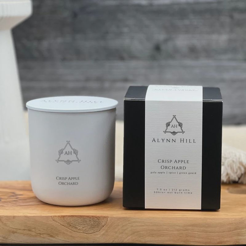Crisp Apple Orchard Small Lux Candle