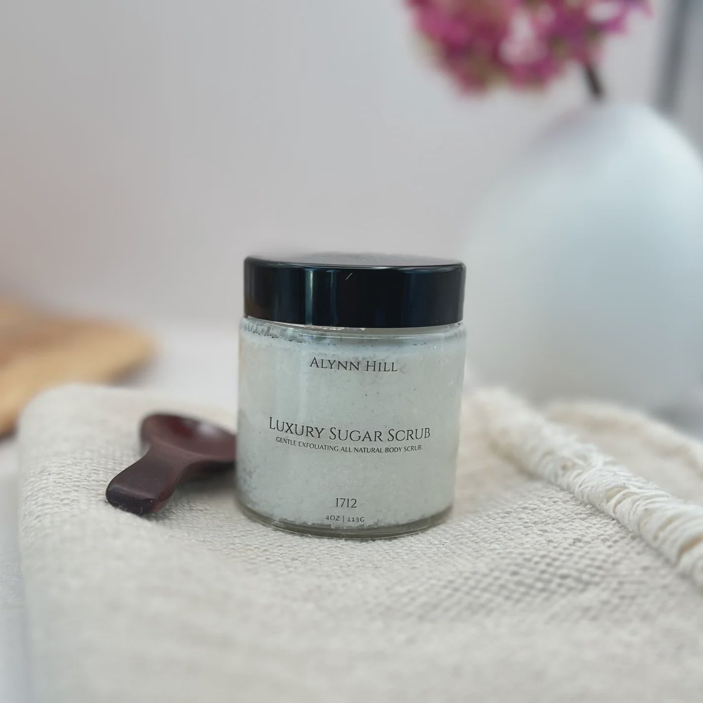 Luxury Sugar Scrub 4oz - Black Dahlia