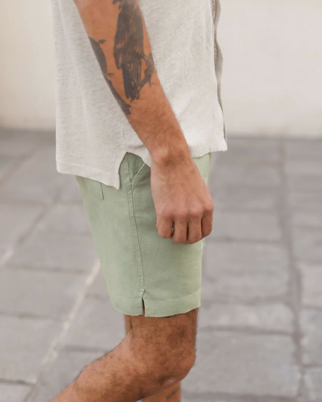 Bo Shorts In Moss