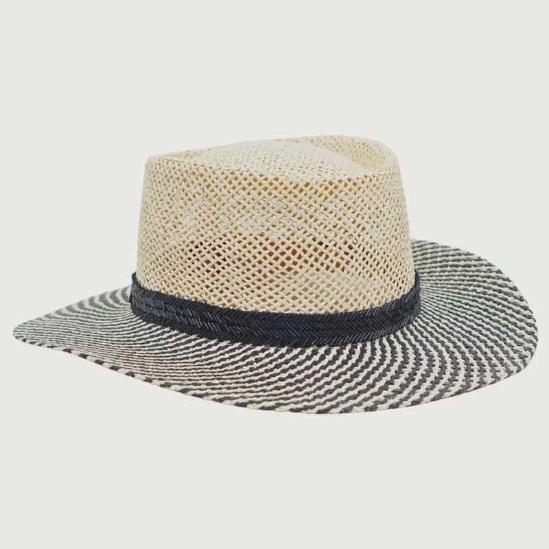 Open Weave Gambler Hat