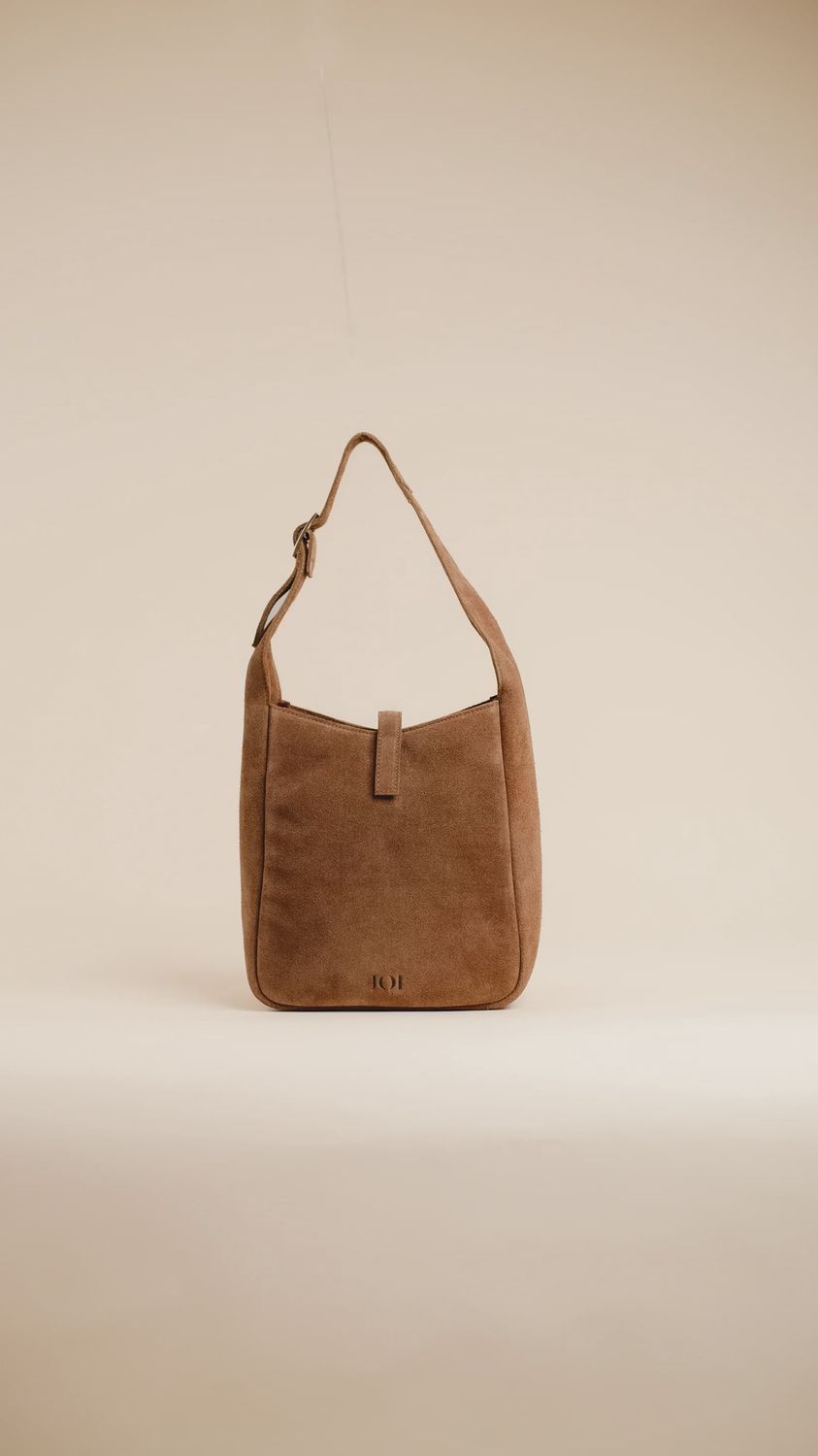 The Clairmont In Camel Suede