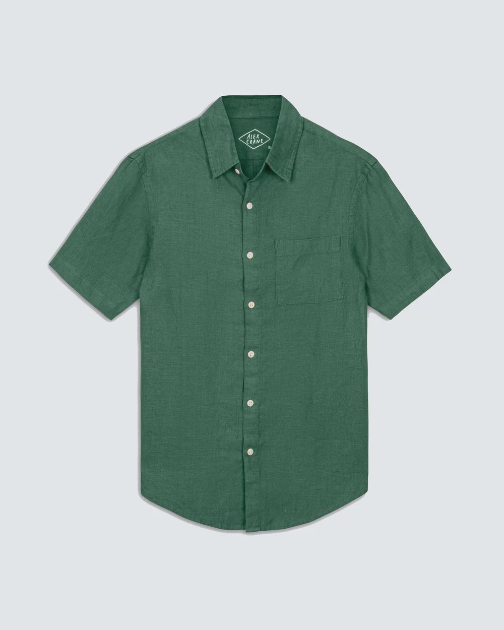 Ola Linen Shirt In Pine