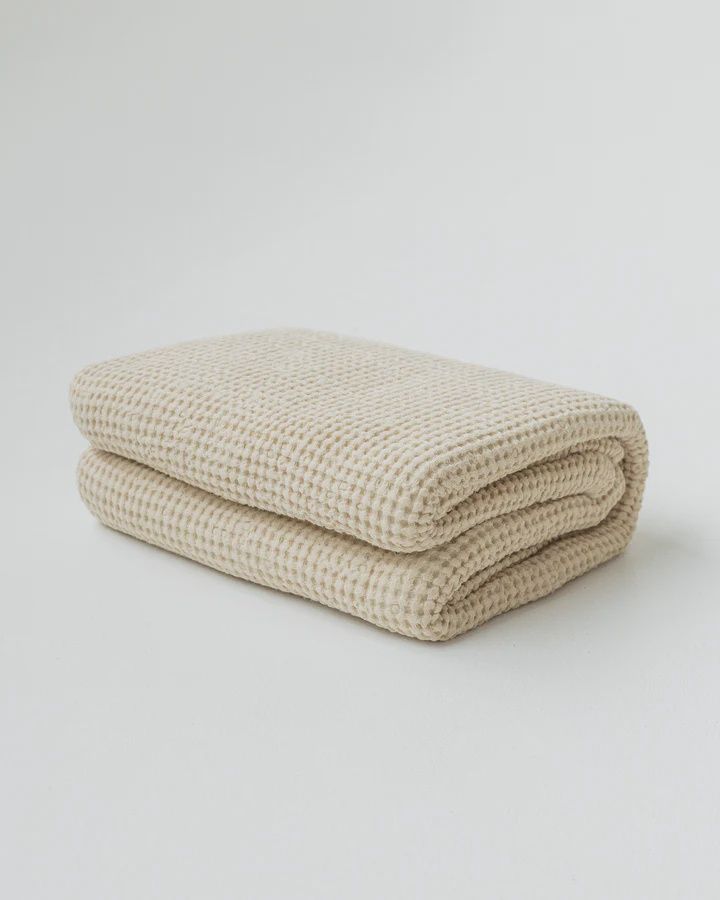 Vanilla Waffle Blanket