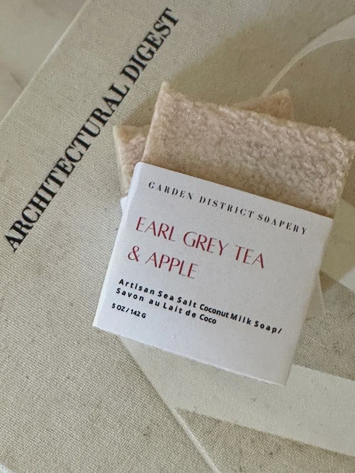 Earl Grey Tea &amp; Apple Soap