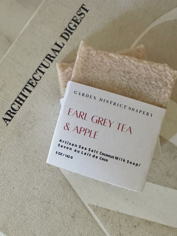 Earl Grey Tea &amp; Apple Soap