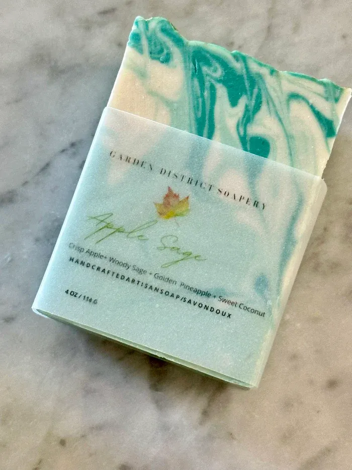 Apple Sage Artisan Soap