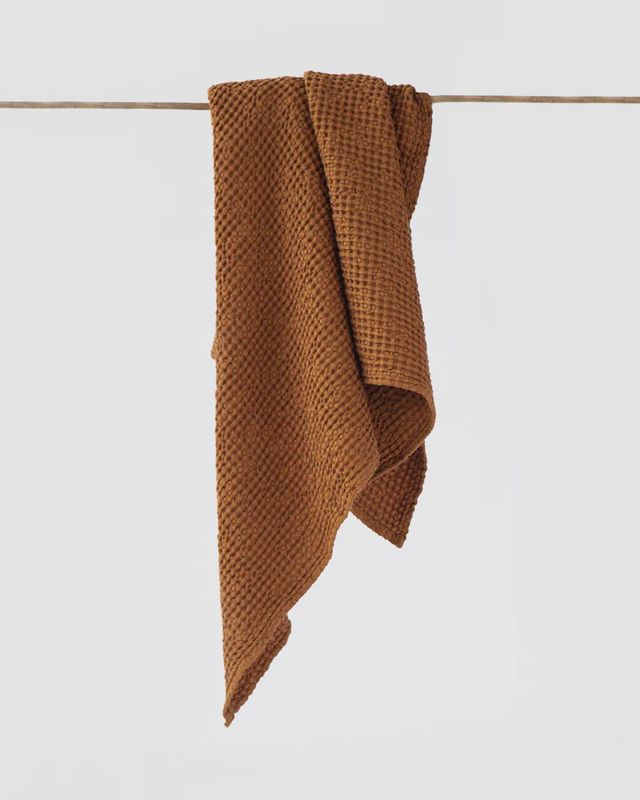 Cinnamon Waffle Bath Towel