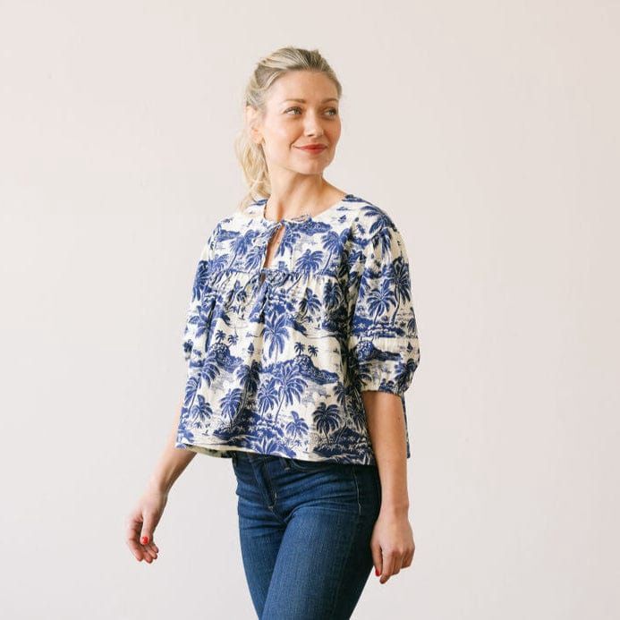Tropical Toile Mira Top